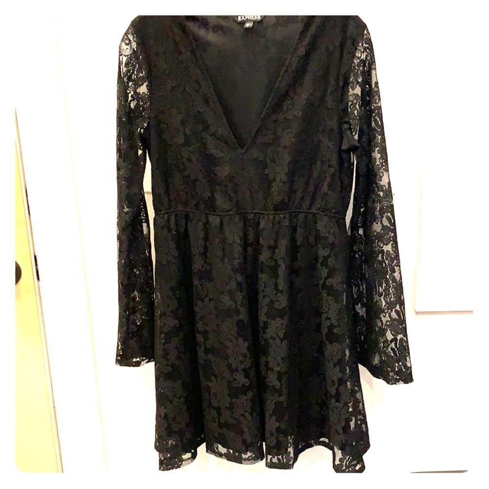 Little black dress.